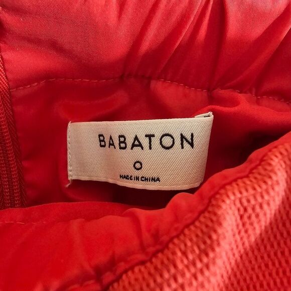 Aritzia Babaton Altamiro Jumpsuit in Red - Size 0 - Picture 2 of 14